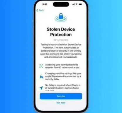 来安苹果授权维修店分享被盗设备保护功能开启方法 