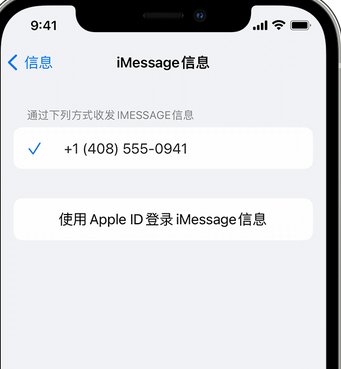 来安apple维修iPhone上无法正常发送iMessage信息 