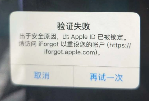 来安iPhone维修分享iPhone上正常登录或使用AppleID怎么办 