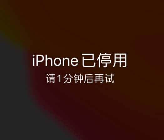 来安苹果手机维修分享:iPhone 显示“不可用”或“已停用”怎么办？还能保留数据吗？ 